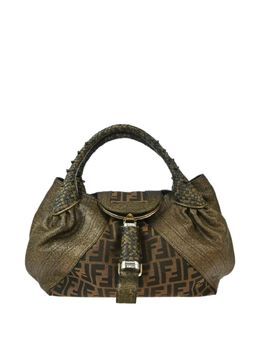 Fendi Pre-Owned: Коричневая сумка 