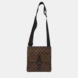 Louis Vuitton: Коричневая сумка  Pochette