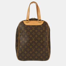 Louis Vuitton: Коричневая сумка 