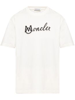 Moncler: Хлопковая футболка 