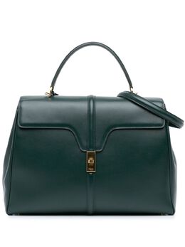 Céline Pre-Owned: Зелёная сумка 