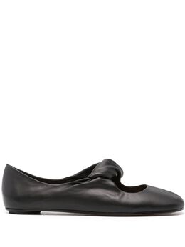 Alexander McQueen: Чёрные балетки 