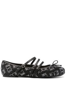 PINKO: Чёрные балетки 