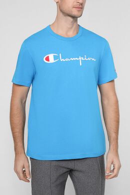 Champion: Синяя футболка 