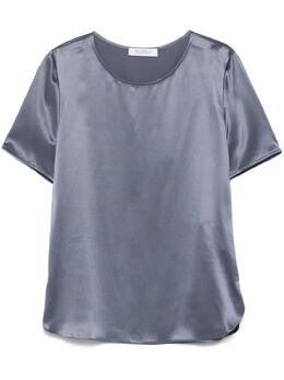 Max Mara: Голубая блуза 