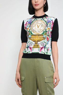 VERSACE JEANS COUTURE: Топ из вискозы 