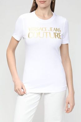 VERSACE JEANS COUTURE: Футболка с принтом 