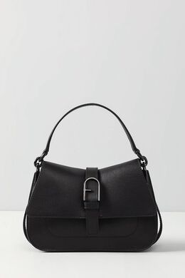 Furla: Чёрная сумка 