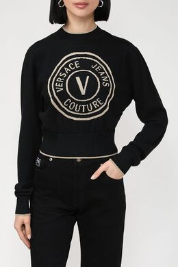 VERSACE JEANS COUTURE: Короткий свитер 