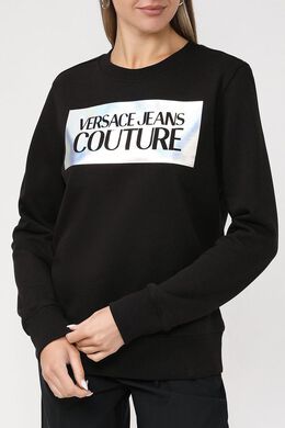 VERSACE JEANS COUTURE: Свитшот с принтом 