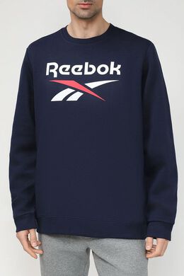 REEBOK: Синий свитшот 