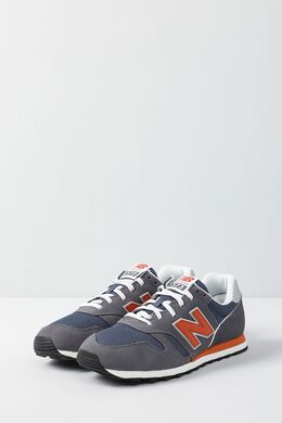 NEW BALANCE: Серые кроссовки  373