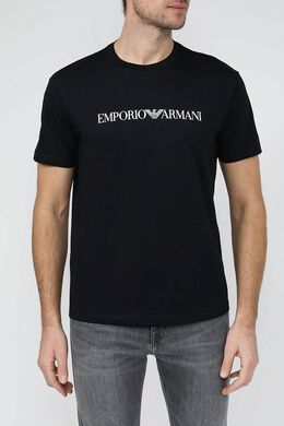 EMPORIO ARMANI: Хлопковая футболка 