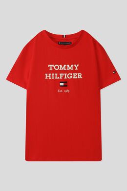 Tommy Hilfiger: Хлопковая футболка 