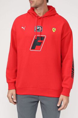 PUMA: Яркая толстовка  Ferrari