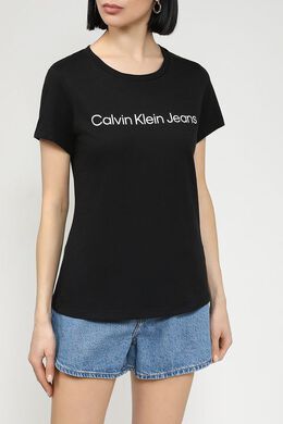 Calvin Klein Jeans: Хлопковая футболка 