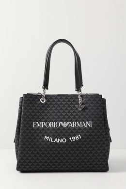 EMPORIO ARMANI: Сумка с принтом 