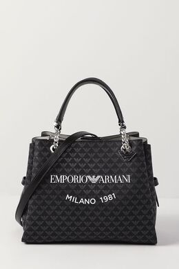 EMPORIO ARMANI: Сумка с принтом 