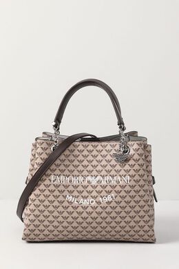 EMPORIO ARMANI: Сумка с принтом 