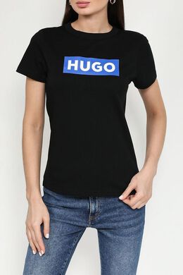 HUGO: Хлопковая футболка 