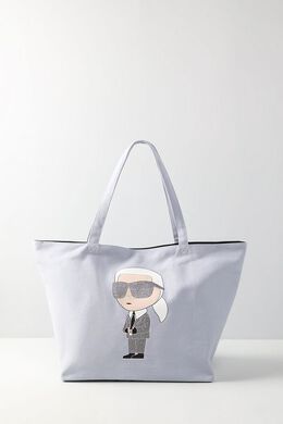 Karl Lagerfeld: Сумка  Ikonik с принтом