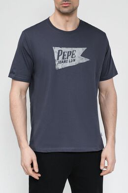 PEPE JEANS: Хлопковая футболка 