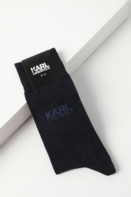 Karl Lagerfeld: Синие носки 