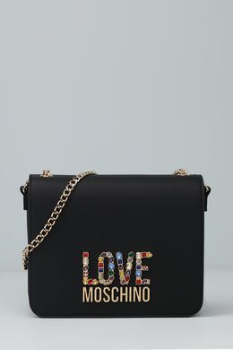 Love Moschino: Чёрная сумка 