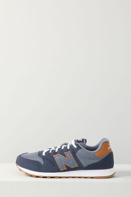 NEW BALANCE: Синие кроссовки  500