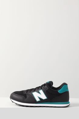 NEW BALANCE: Чёрные кроссовки  500