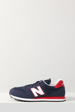 NEW BALANCE: Синие кроссовки  500