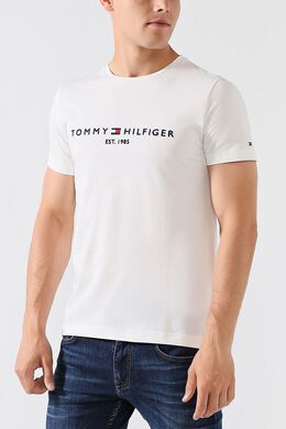 Tommy Hilfiger: Хлопковая футболка 