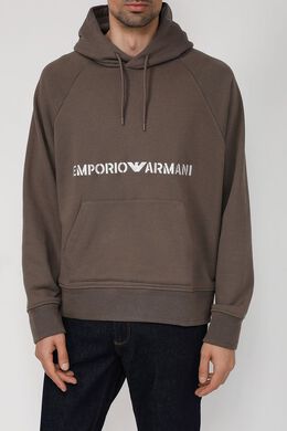 EMPORIO ARMANI: Хлопковая толстовка 