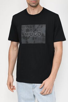 HUGO: Хлопковая футболка 