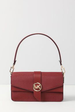 Michael Michael Kors: Бордовая сумка 