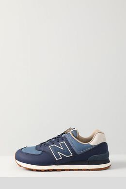 NEW BALANCE: Синие кроссовки  574