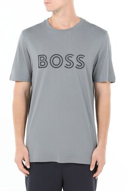 BOSS: Хлопковая футболка 