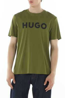 HUGO: Хлопковая футболка 