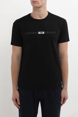 EMPORIO ARMANI: Хлопковая футболка 