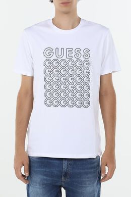 Guess: Хлопковая футболка 