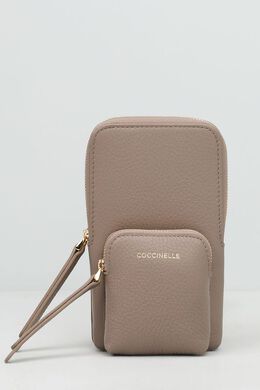 Coccinelle: Бежевая сумка 