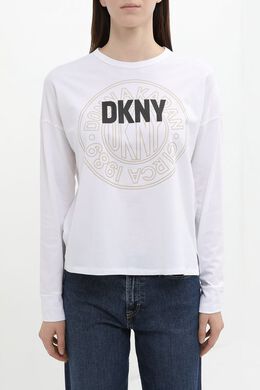 Dkny: Белый свитшот 