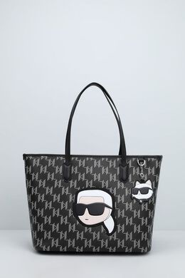 Karl Lagerfeld: Сумка  Ikonik с принтом