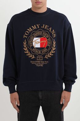 Tommy Jeans: Хлопковый свитшот 