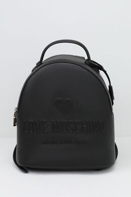 Love Moschino: Чёрный рюкзак 