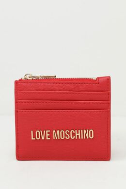 Love Moschino: Красный картхолдер 