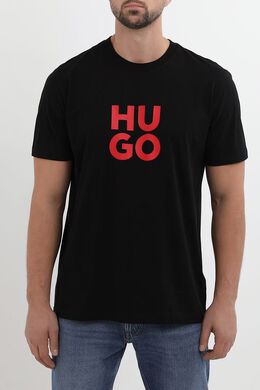 HUGO: Хлопковая футболка 