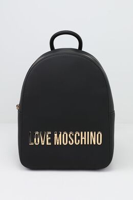 Love Moschino: Чёрный рюкзак 