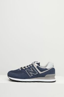 NEW BALANCE: Синие кроссовки  574