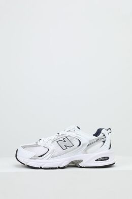 NEW BALANCE: Серебристые кроссовки  530